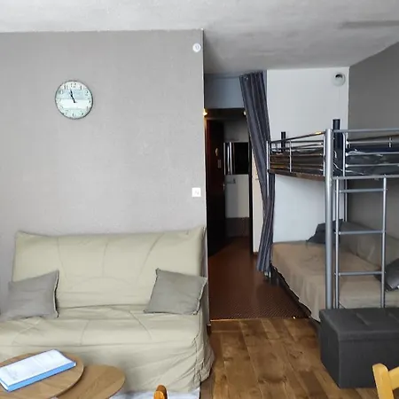La Géla, studio cabine pieds de pistes Aragnouet Extérieur photo