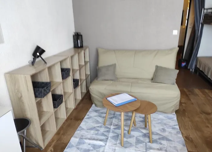 La Géla, studio cabine pieds de pistes